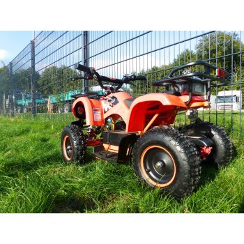 Elektro Kinder Quad 800W 36V Miniquad Mini ATV Pocketquad Kinderquad KXD Orange