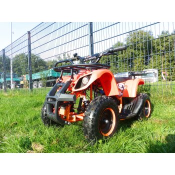 Elektro Kinder Quad 800W 36V Miniquad Mini ATV Pocketquad Kinderquad KXD Orange