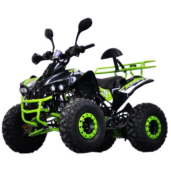 125ccm ATV Quad KXD Kinderquad 008 Pro Lemon Semi-Automatic LED Tacho 8 Zoll