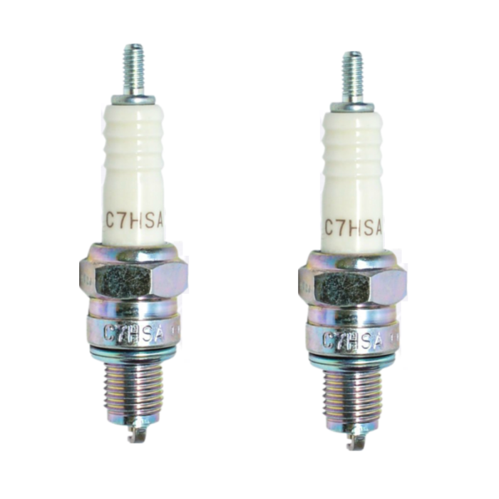 NGK Zündkerze C7HSA Enduro Cross Pitbike Dirtbike 50cc 90cc 110cc 125cc Roller 2 Stück