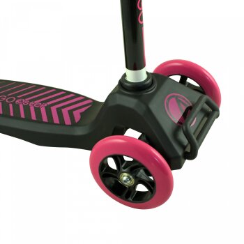 Kinder Roller Kinderroller Scooter für Kinder verstellbare Höhe 3 Räder Pink