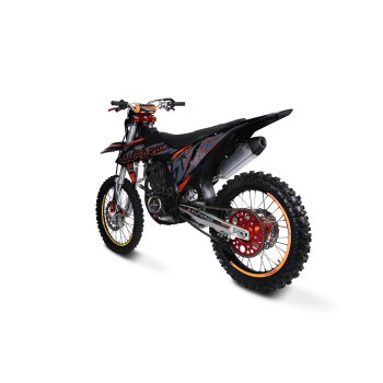 300ccm Alfarad X8 Dirtbike Vollsross Enduro Pitbike Crossbike Cross 21/19 Black