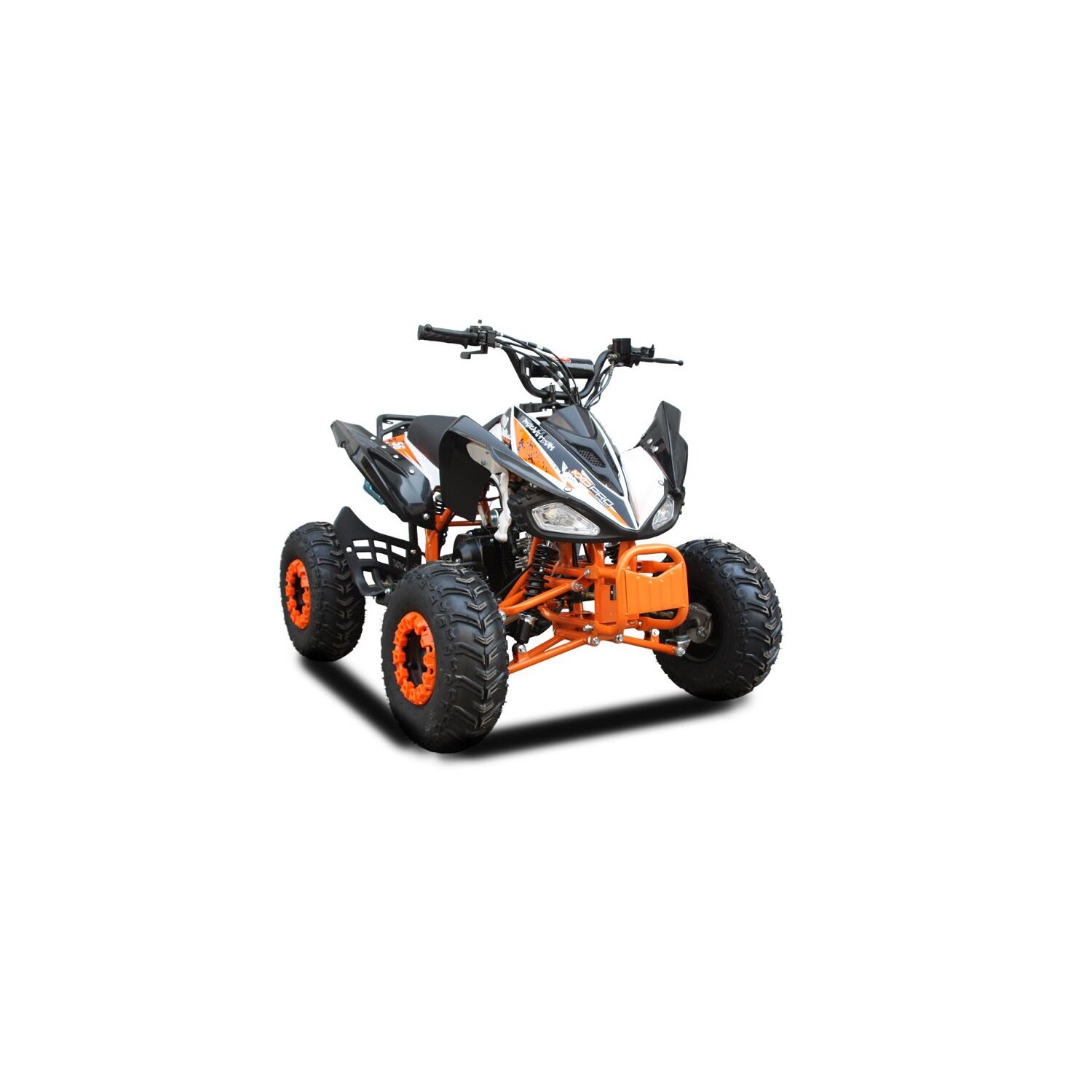 125ccm Quad ATV Kinder Quad Pitbike 4 Takt Quad 7 Zoll KXD ATV 004 PRO Orange 