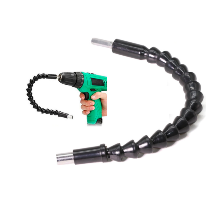 Flexible Welle Universal Akkuschrauber Bit Verlängerung 300 mm Aufsatz Biegsam