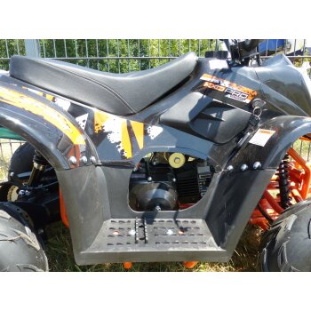 125ccm Quad ATV Automatikgetriebe 6 Zoll Kinderquad 4Takt KXD Quad Schwarz