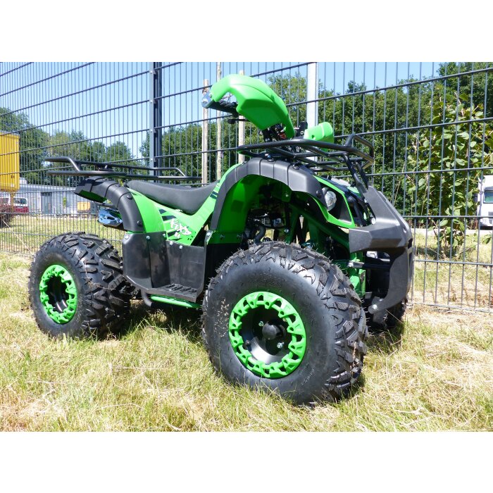 125ccm Quad ATV Kinder Quad Pitbike 4 Takt Motor Quad ATV 8 Zoll ATV006 PRO Grün