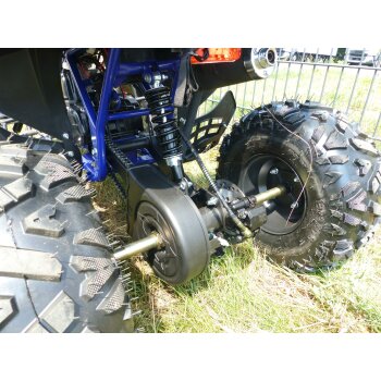 125ccm Quad KXD ATV Kinderquad 008 Pro Lemon Semi-Automatic Tacho 8 Zoll Blau