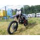 125ccm Dirtbike Cross Bike Pocketbike KXD 609 4 Takt 4 Gang E-Starter 17/14" Rot