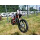 125ccm Dirtbike Cross Bike Pocketbike KXD 609 4 Takt 4 Gang E-Starter 17/14" Rot