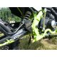 125ccm Dirtbike Cross Bike Pocketbike KXD 609 4 Takt 4 Gang Manuel 17/14" Grün