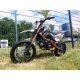 125ccm Dirtbike Cross Bike Pocketbike KXD 609 4 Takt 4 Gang Manuel 17/14" Orange