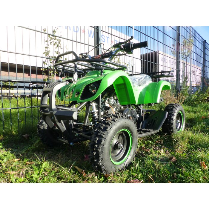 50ccm Kinderquad 49ccm 4 Takt Quad ATV Miniquad Kinder Pocketquad KXD 7B Grün