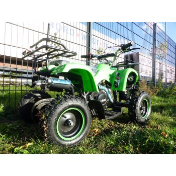 50ccm Kinderquad 49ccm 4 Takt Quad ATV Miniquad Kinder Pocketquad KXD 7B Grün