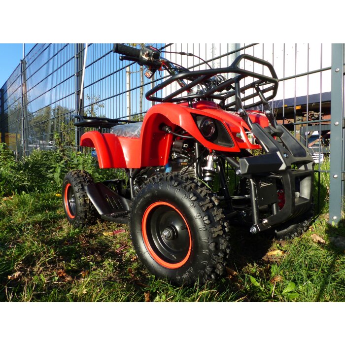 50ccm Kinderquad 49ccm 4 Takt Quad ATV Miniquad Kinder Pocketquad KXD 7B Rot