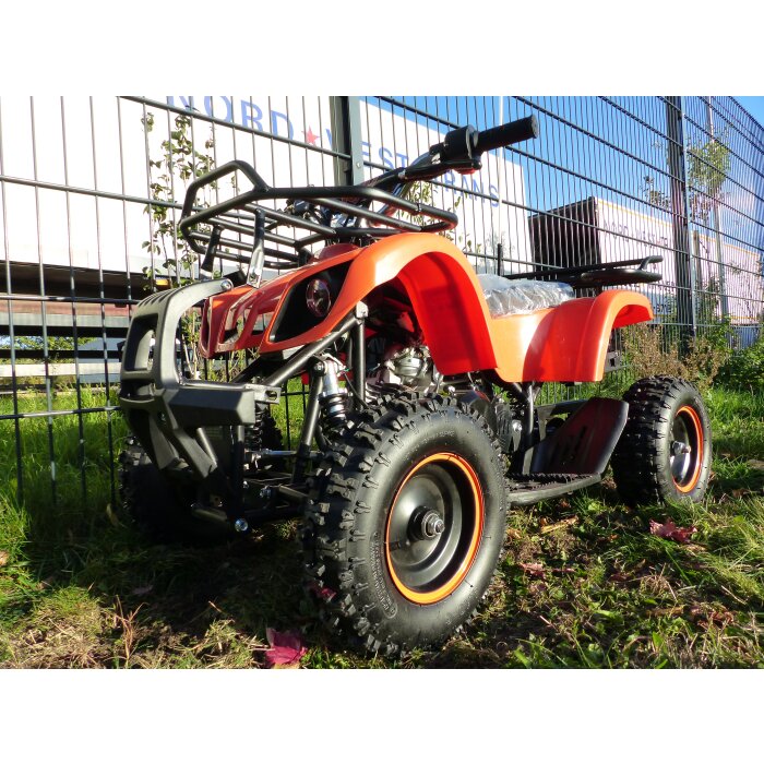 50ccm Kinderquad 49ccm 4 Takt Quad ATV Miniquad Kinder Pocketquad KXD 7B Orange