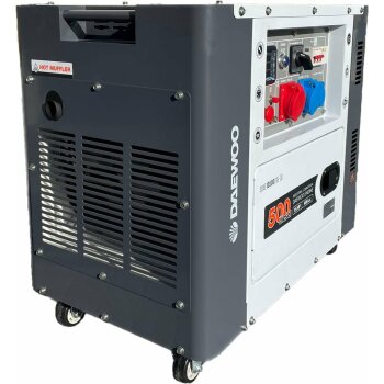 Daewoo Stromgenerator Dieselgenerator 8.1kVA Notstromaggregat 36 Ah  498cc 15PS