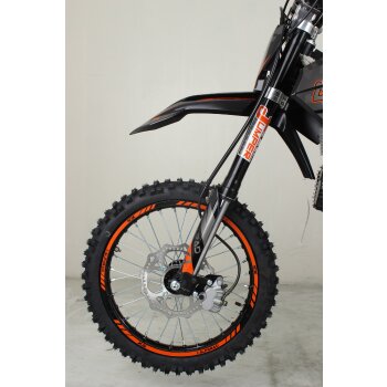 190ccm Dirtbike CrossBike Endurt 17/14" Pitbike Motocross Motorrad Alfarad X5