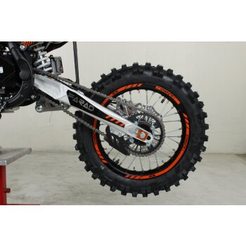 190ccm Dirtbike CrossBike Endurt 17/14" Pitbike Motocross Motorrad Alfarad X5