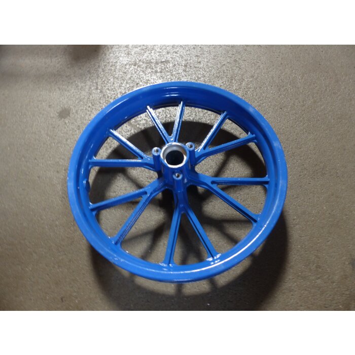 Mini Cross Dirt Bike Pocketbike 2-Takt Felge 10 Zoll (25,4 cm) vorne Blau