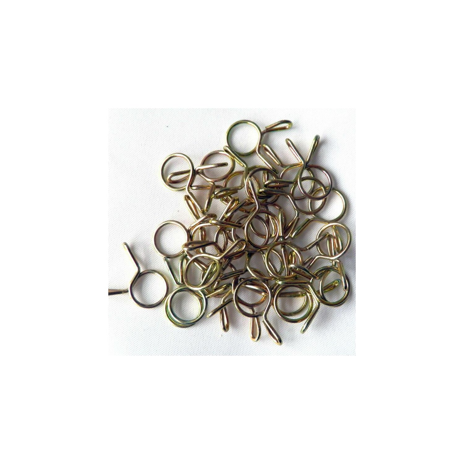 Benzinschlauch Klammern Klemme Schlauchschellen 10mm 4 Stück Stahl verzinkt