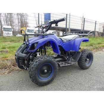 Pocketquad  Miniquad Quad Kinderquad Quad Pocketbike 800w Blau OHNE BATTERIE
