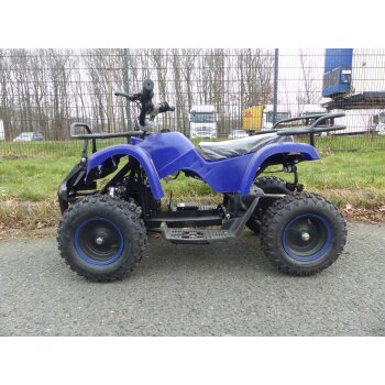 Pocketquad  Miniquad Quad Kinderquad Quad Pocketbike 800w Blau OHNE BATTERIE