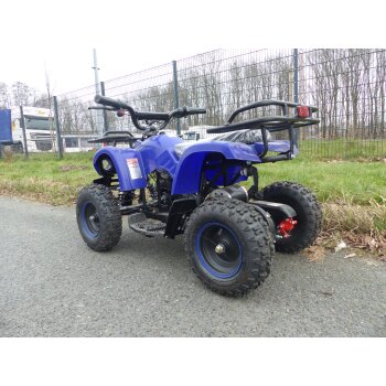 Pocketquad  Miniquad Quad Kinderquad Quad Pocketbike 800w Blau OHNE BATTERIE