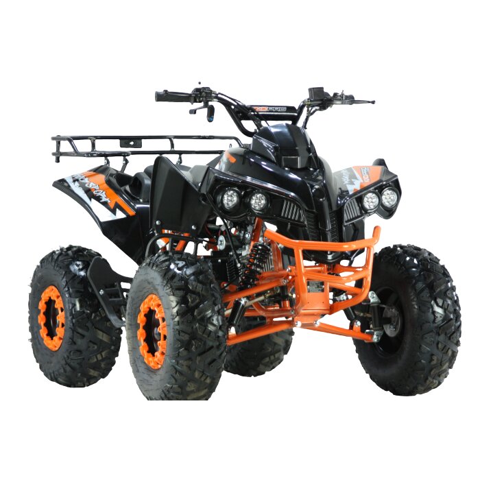 125ccm Quad ATV Kinder Pitbike 4 Takt Motor Quad ATV 8 Zoll KXD ATV 008 Orange