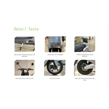 Elektro-Roller Alfarad AT1 Elektro Scooter Elektro Roller E-Roller mit Zulassung