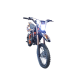 125cc Dirtbike Cross Pitbike Crossbike KXD 609 17/14 Zoll Lichtmaske Orange