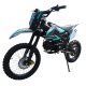 140cc Dirtbike Cross Bike Pitbike KXD 612 E-Start 17/14 Zoll Lichtmaske Türkis
