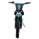 140cc Dirtbike Cross Bike Pitbike KXD 612 E-Start 17/14 Zoll Lichtmaske Türkis