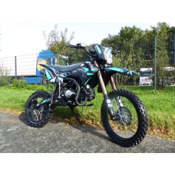 140ccm Dirtbike Cross Bike Pitbike KXD 609 Panther 17/14...
