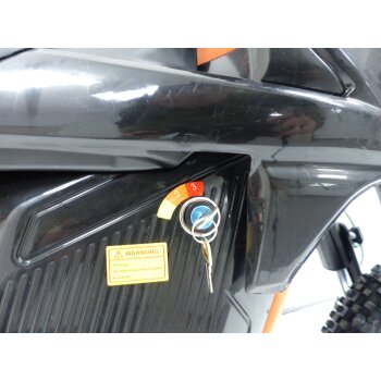 1000 Watt Elektro Dirtbike Cross KXD 707E 48V Pitbike 14/12“ Dirtbike Orange