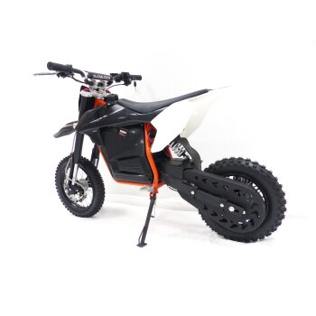 1000 Watt Elektro Dirtbike Cross KXD 707E 48V Pitbike 14/12“ Dirtbike Orange