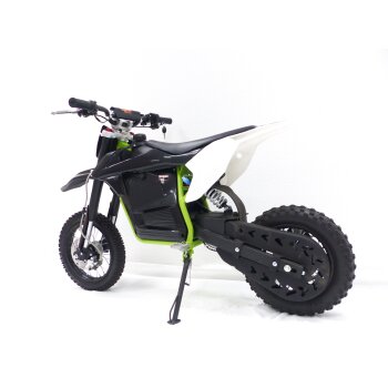 1000 Watt Elektro Dirtbike Cross KXD 707E 48V Pitbike 14/12“ Dirtbike Grün
