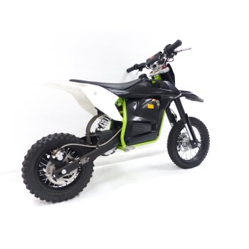 1000 Watt Elektro Dirtbike Cross KXD 707E 48V Pitbike 14/12“ Dirtbike Grün
