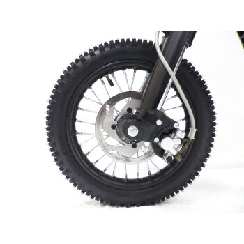 1000 Watt Elektro Dirtbike Cross KXD 707E 48V Pitbike 14/12“ Dirtbike Grün