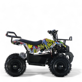 Kinder Elektroquad 1000W 36V Mini Pocketbike Kinderquad Miniquad ATV M8 Graffiti