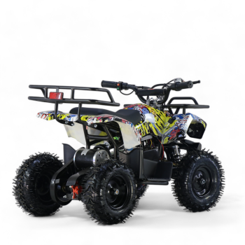 Kinder Elektroquad 1000W 36V Mini Pocketbike Kinderquad Miniquad ATV M8 Graffiti