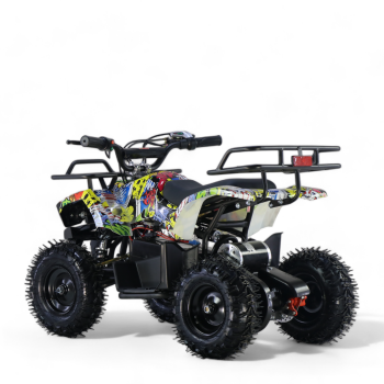 Kinder Elektroquad 1000W 36V Mini Pocketbike Kinderquad Miniquad ATV M8 Graffiti