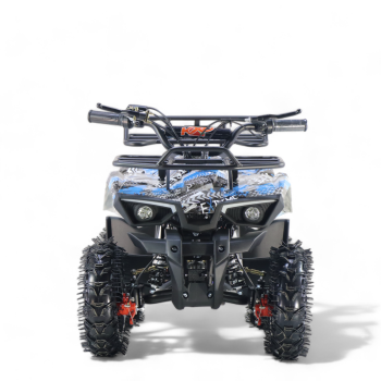 Kinder Elektroquad 1000W 36V Mini Pocketbike Kinderquad Miniquad ATV M8 Blau