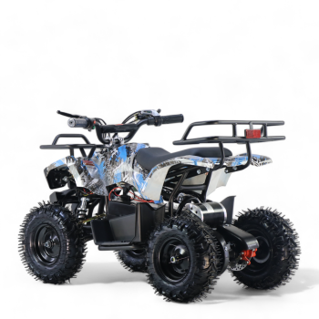 Kinder Elektroquad 1000W 36V Mini Pocketbike Kinderquad Miniquad ATV M8 Blau