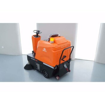 Daewoo Kehrmaschine DAS80 48V Aufsitz Kehrwagen 6.380 m²/h Flächenleistung