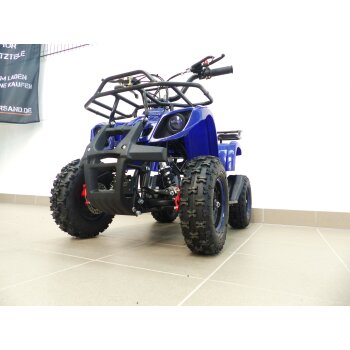 Pocketquad 49ccm Miniquad Quad Kinderquad Quad Pocket Bike 49cc Blau RV- Racing KUNDENRETOURE