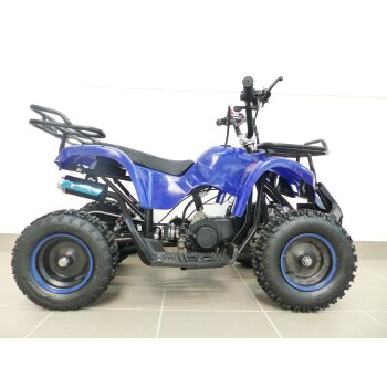 Pocketquad 49ccm Miniquad Quad Kinderquad Quad Pocket Bike 49cc Blau RV- Racing KUNDENRETOURE