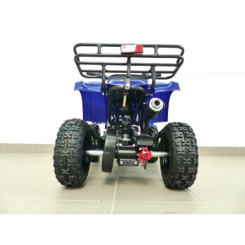 Pocketquad 49ccm Miniquad Quad Kinderquad Quad Pocket Bike 49cc Blau RV- Racing KUNDENRETOURE