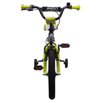 16 Zoll 16" Kinderfahrrad Kinder Jungen Fahrrad Rad Jungenfahrrad BMX Schwarz