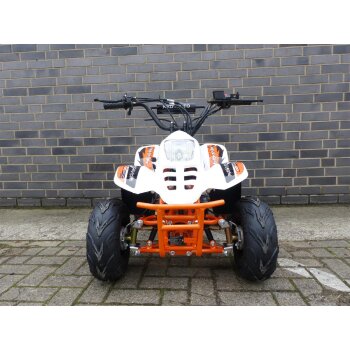 125cc Quad ATV Automatikgetriebe 6 Zoll Kinderquad KXD Kinder Quad ATV001 Orange Kundenretoure