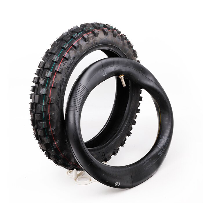 80/100-10 Zoll Reifen + Schlauch Cross Dirt Bike 49cc Enduro Crossbike Dirtbike
